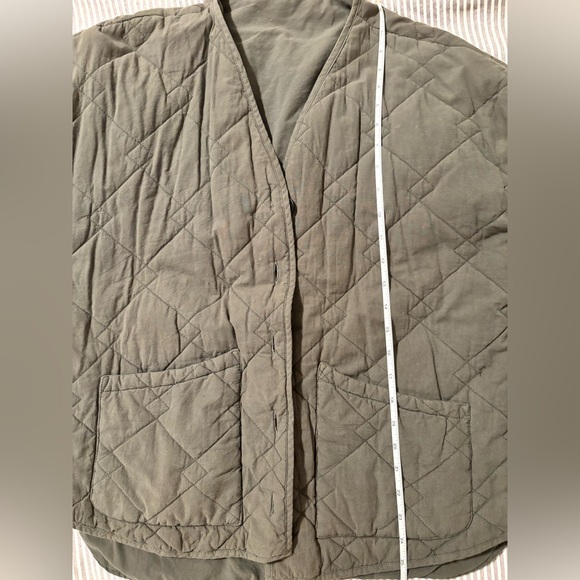 Quilted Olive Green Jacket - Picture 6 of 6